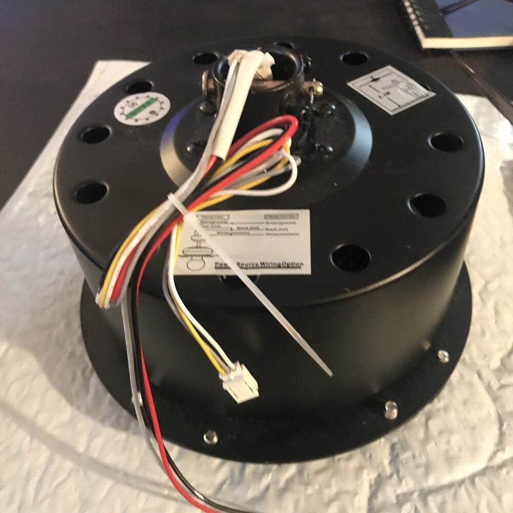 Castlegate 44" Black Ceiling Fan Replacement Parts 1005806011 "MOTOR"